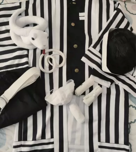 【租】鬼灭之刃 伊黑小芭内cos服  蛇柱...