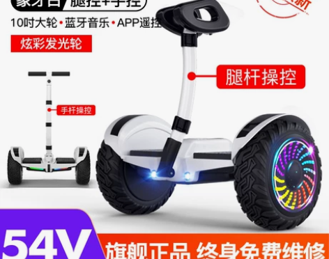 领奥旗舰店新款电动平衡车腿控成年双轮智能儿...
