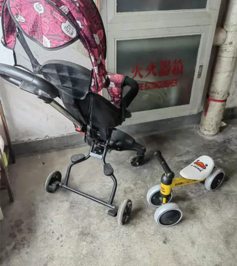 婴幼儿手推车 自行车 手推车可折叠拆卸  ...