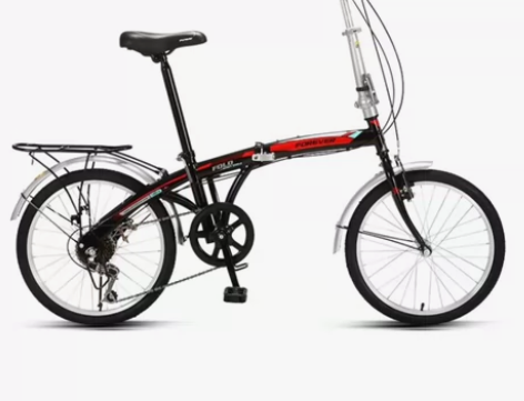 永久牌 折叠自行车 20英寸 7变速  黑...