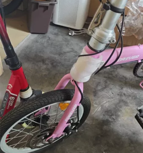 永久折叠儿童自行车超轻便携女士大人小型单车...