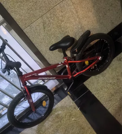 永久儿童自行车 红色 男女通用 感兴趣的话...