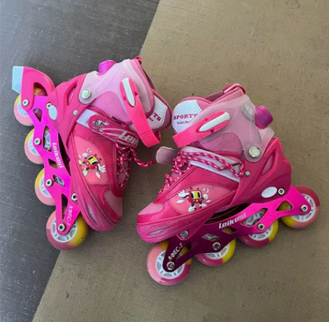 儿童初学者男童女童滑冰全套旱冰鞋溜冰鞋直排...