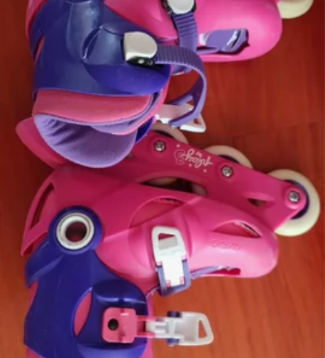 迪卡侬溜冰鞋儿童轮滑旱冰OXELO ，尺码...