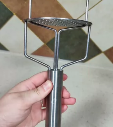 摩登主妇创意厨房工具土豆压泥器捣碎器不锈钢...
