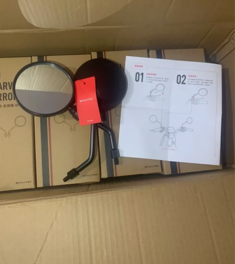 全新正品小牛后视镜全新正品电动车原厂原装后...