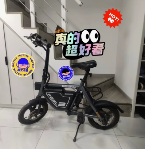 新日（feel-B）#锂电#折叠电动车#助...