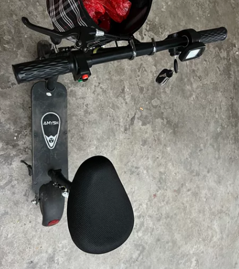拆叠代步车,折叠后能放小车尾箱,三档、前后...