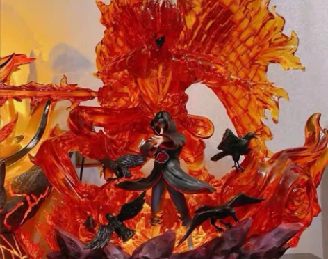 手办宇智波火影忍者手办GK鼬鸣人佐助摆件须...