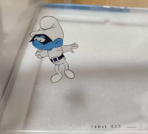 蓝精灵的妹妹赛璐璐！喜欢的冲鸭 感兴趣的话...