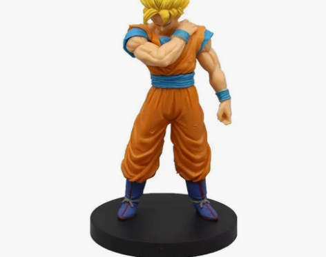 【包邮】七龙珠超级赛亚人手办动漫模型周边摆...