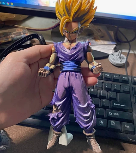 【清仓处理】七龙珠悟饭漫画色七龙珠手办模型...