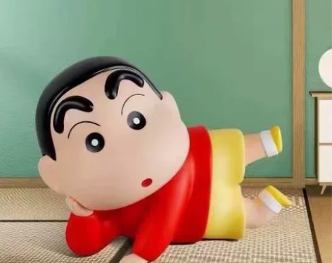 蜡笔小新侧躺睡觉小新野原新之助桌面机箱车载...