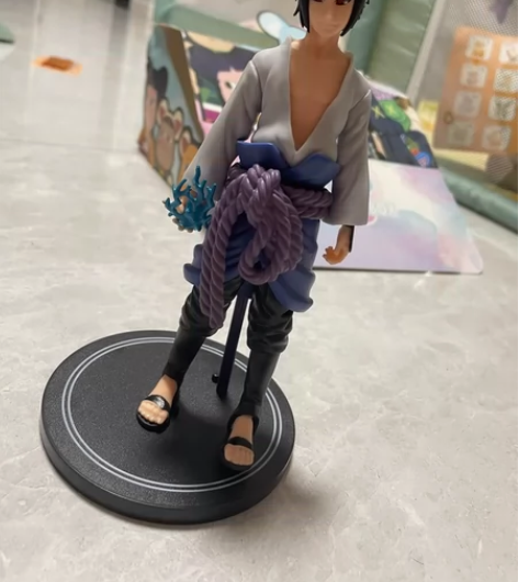 全新火影忍者佐助 卡卡西 旋涡鸣人动漫手办...