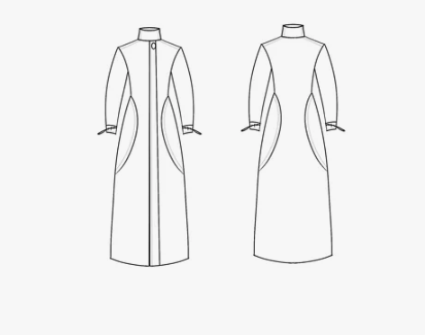 【服装款式图代画】  procreate作...