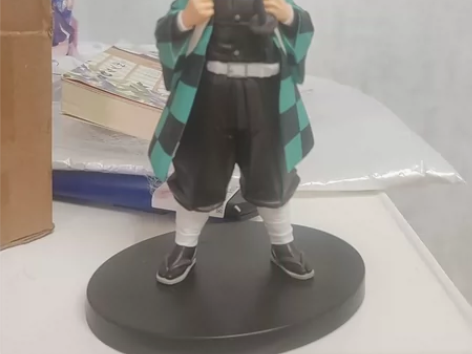 万代炭治郎手办 绊之装 刀可拿下,正版有盒...