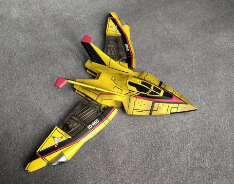 万代日版迪迦奥特曼飞燕一号重涂阴影渗线展示...