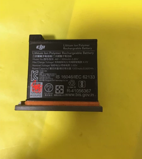 大疆运动相机OSm相机电池AB1原装拆机电...