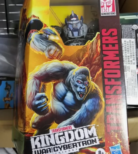 全网最低全新未拆黑猩猩黄豹 孩之宝 变形金...