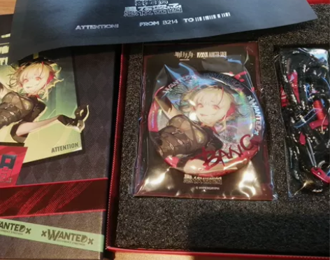 出 明日方舟 愚夜密函礼盒 w角色套组礼盒...