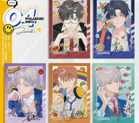 【出】光与夜之恋同人周边 等你下课拍立得 ...