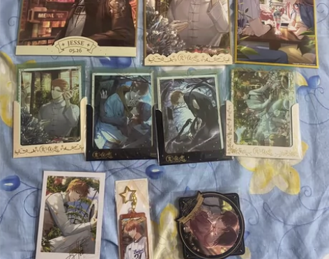 出光与夜之恋夏鸣星 生日色纸 收藏卡 特...