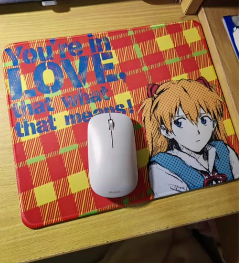 日系eva鼠标垫超大宽新世纪福音战士明日香...