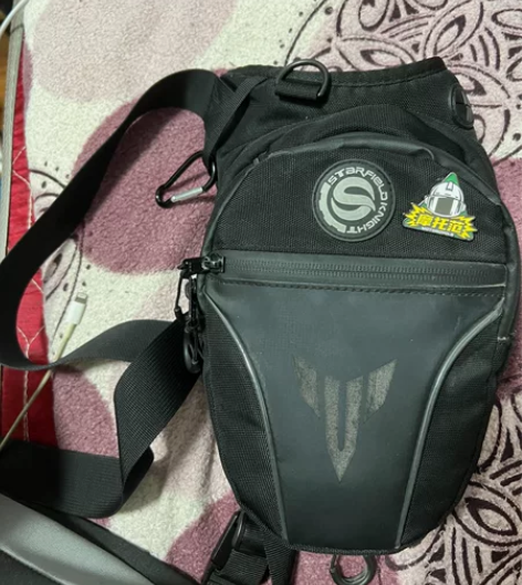 摩托车星空防水腰包腿包也可以当挎包 闲置了...