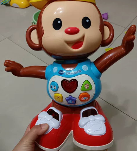 伟易达玩具，电动的上电池会自己跳舞，可以看...