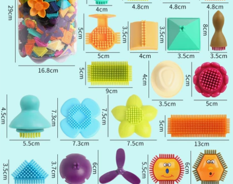 ?【年货价】纽奇鬃毛儿童积木拼装玩具益智 ...