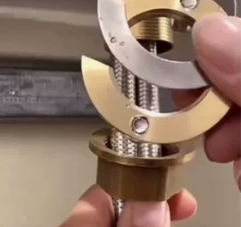 【三件套6.8元包邮】厨房水龙头防松动螺母...