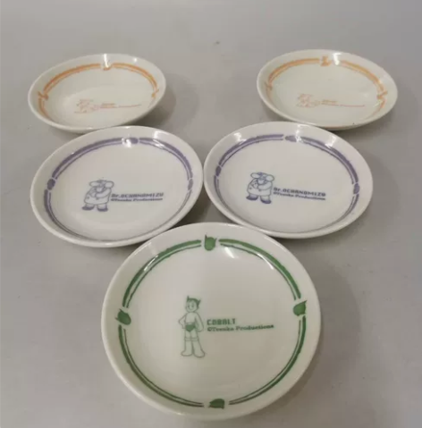 日本中古vintage铁臂阿童木小皿五枚 ...