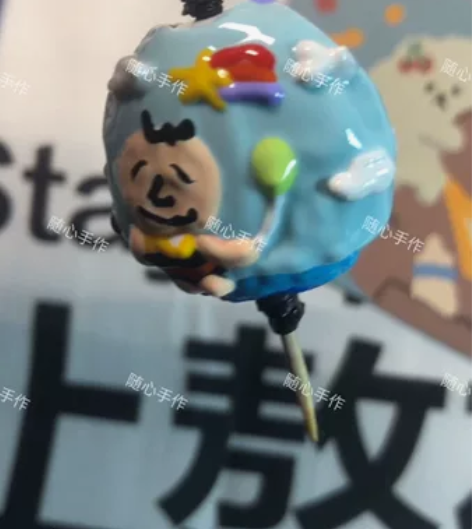 小故事鹅卵石手绘珠，招财进宝拉布布、巴斯拉...