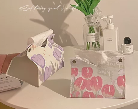 ins家用纸巾盒客厅抽纸盒多功能收纳餐巾纸...