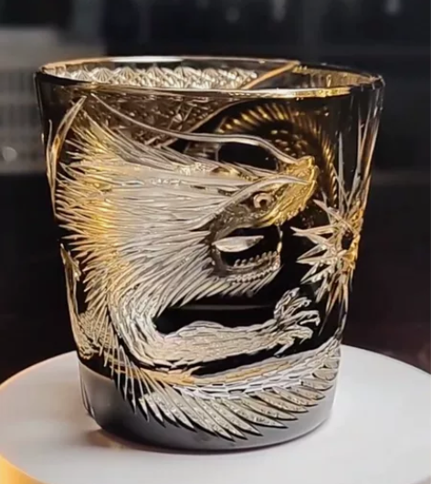 #酒具 【龙年限定】江户切子龙年限定龙杯轻...