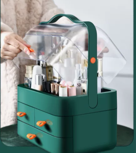 【29.8元包邮】处理网红化妆品收纳盒子桌...