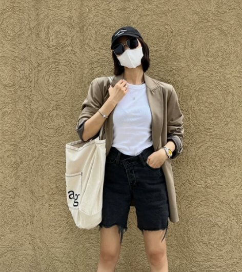 日式美学西装，斜纹肌理感万能宽松感西装外套...