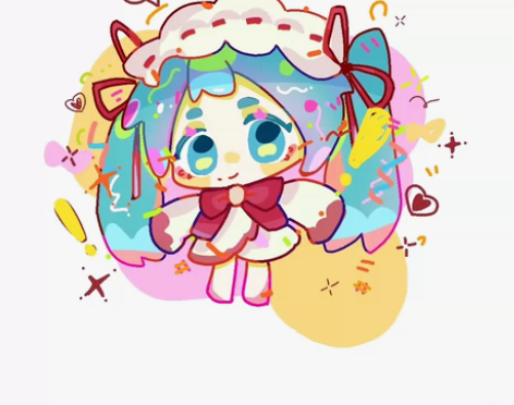 QQ小人 工期2-3天步骤顺序为: 线稿 ...