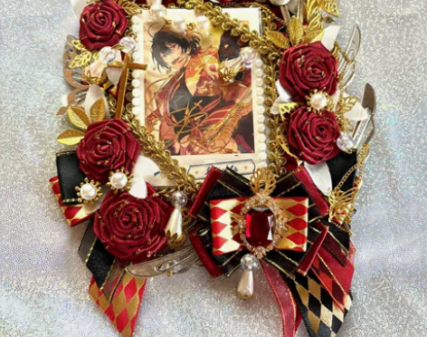 【出】偶像梦幻祭es 朔间凛月歌剧金签拍立...