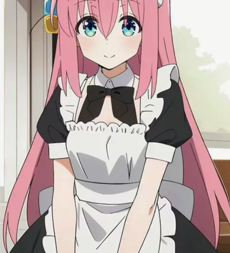 不咕鸟 孤独摇滚后藤一里女仆装波奇cosp...