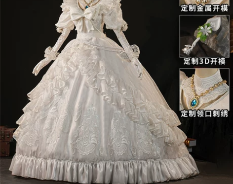 江南喵次第五人格cos服红夫人应许之日游