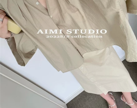 Ai米家 小众设计 极简GAO级气质女人风...