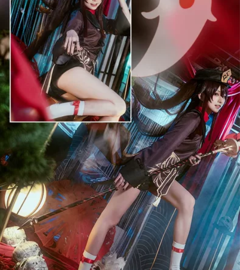 原神胡桃cos服 l码  非名店 买大了 ...