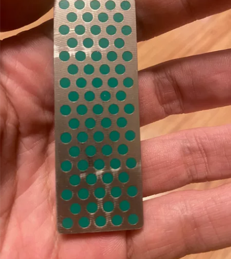 美国DMT收边石，短道速滑磨刀石 绿色就用...