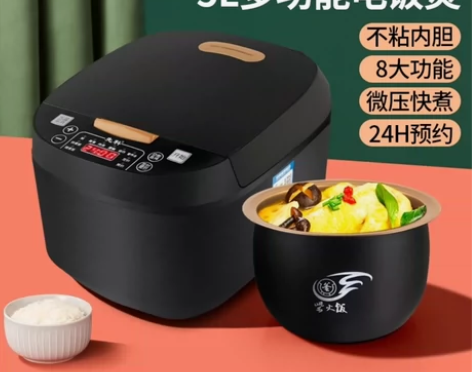 XIANKE/先科【球釜内胆】5L大容量电...