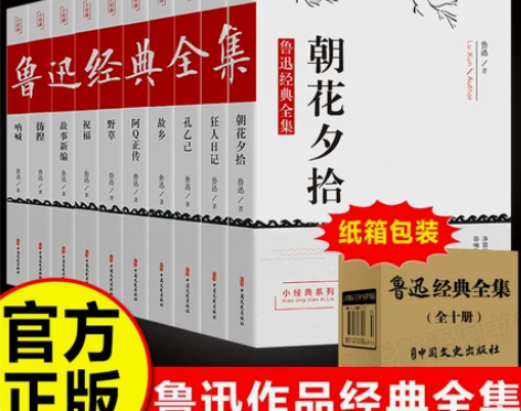 全10册鲁迅全集 正版书籍 经典作品集原著...