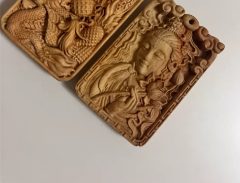 两块木雕 全新￥30