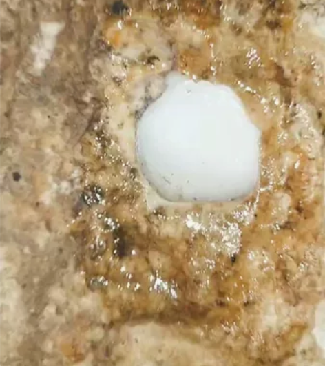 和田白玉石包玉雕刻料玩料，手镯料，完美包浆...