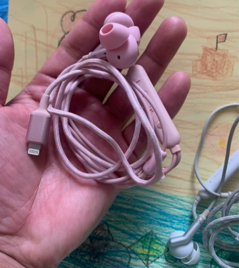 小鸟有线Qadadt耳机 这款是老款苹果接...