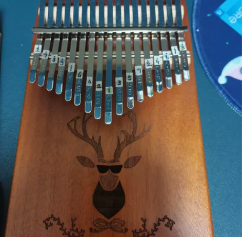 低价出卡林巴17音拇指琴,98新的,音色很...